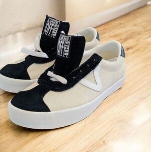 Vans Monochrome Canvas Sneakers